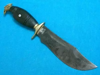 Odd Vintage Maya Mexico Eagle Head Hunting Skinning Survival Bowie Knife Knives • $99.99