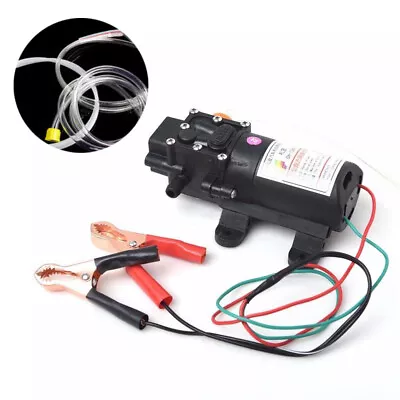 5L/Min Marine Auto Transfer Pump Oil Extractor Oil Change Pump Suction Vacuum • $26