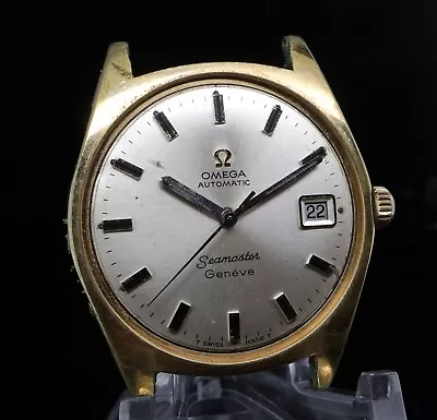Vintage 1969 Omega Automatic G/P Men’s Cal 565 24J Wrist Watch 166.041 $1 N/R • $187.50