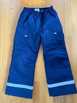 Hanna Andersson Insulated Snow Pants Navy 130 • $21.99