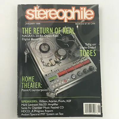 Stereophile Magazine January 1996 NAGRA 20-Bit Open-Reel Recorder Newsstand • $17.95