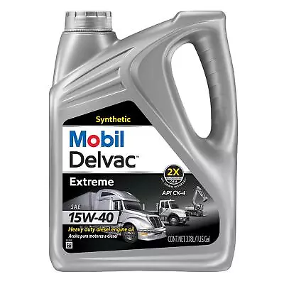 Mobil Delvac Extreme HD Full Syn Diesel Engine Oil 15W-40 1 Gal • $30.99