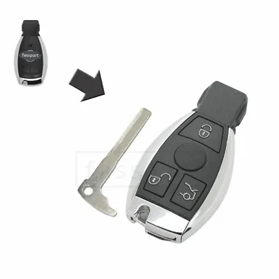 3 B Remote Key Shell Case Fob Fit For Mercedes Benz Two Battery & NEC Model 950A • $12.49