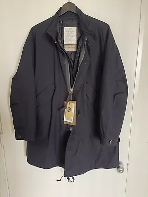 Buzz Rickson William Gibson Black Fishtail M-65 Parka & Liner (XL) • $750