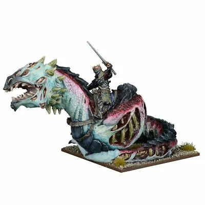 Mantic Kings Of War MGKWU203 Undead Revenant King On Undead Wurm 28mm • $55.25