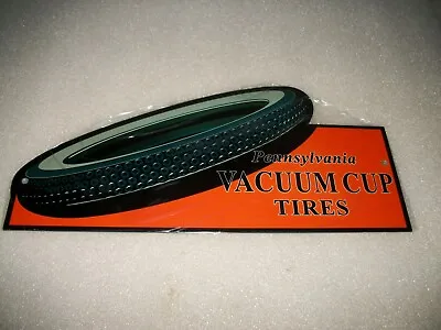 $55.95 • Buy  Reproduction Vintage Vaccum Cup Tires 12  14ga. Steel