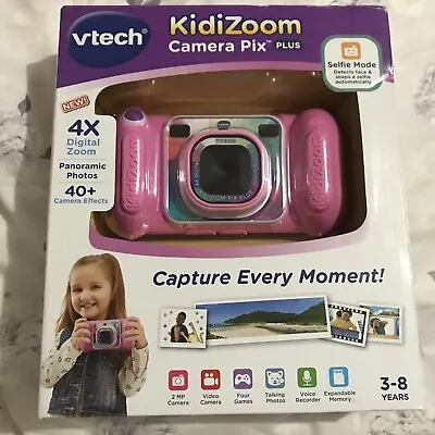 New - Pink Vtech KidiZoom Digital Camera Pix Plus • $29.95
