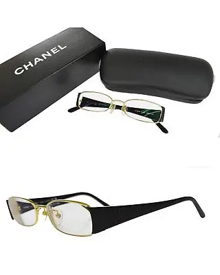 Pre Loved Chanel Sophisticated Black Square Glasses  -  Frames • $949