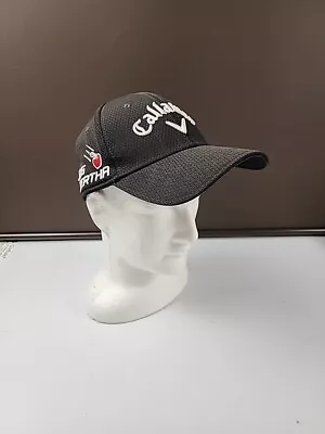 Tour Authentic Callaway Big Bertha Odyssey Golf Embroidered Logo White Cap Hat • $22.50