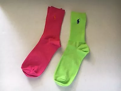 NWOT Ralph Lauren Polo Ladies Bright Colored Socks • $14.99