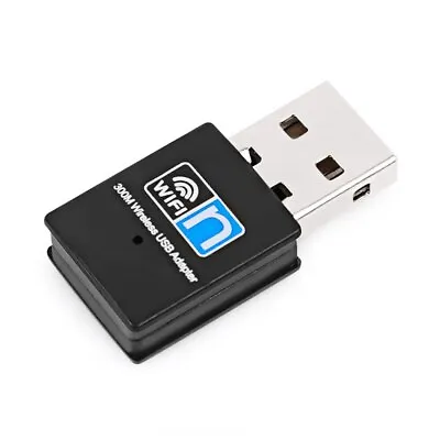 USB WiFi Adapter 300Mbps 2.4GHz WiFi External U Disc 802.11 N/g/b Mini Wireless  • $7.99