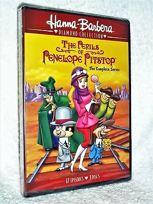The Perils Of Penelope Pitstop Complete Series (DVD 2017 3-Disc) Hanna Barbera • $19.99
