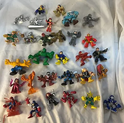 Marvel Super Hero Squad Figures Lot Of  30  Electro Silver Surfer Black Widow • $9.95