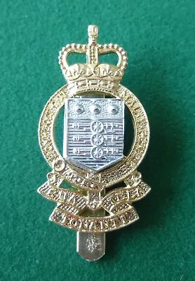£8.99 • Buy British Army Staybrite Cap Badge - Royal Army Ordnance Corps Queen's Crown RAOC