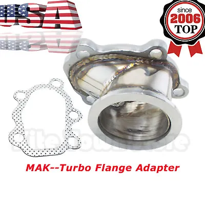 FOR T25 T28 GT25 GT28 To 2.5  63mm V-band Clamp Flange Turbo Down Pipe Adapter U • $39.99