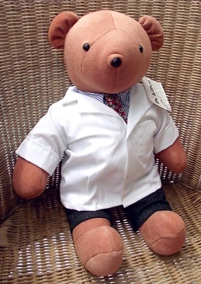 $39 • Buy 1985 North American Bear Co. V.I.B. Dr. Kilbear 20  Bear-Barbara Isenberg Design