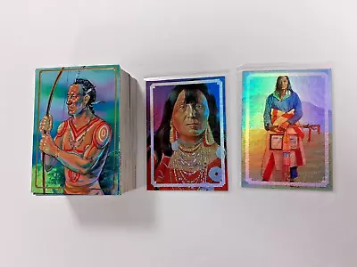 1995 Native Americans Complete Indian Trading Card Set 90 Cards Excellent Cond. • $17.76