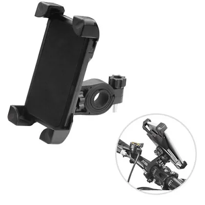 Black Bicycle Bike Mount Holder Universal Handle Bar Clip GPS For Cell Phones • $8.79