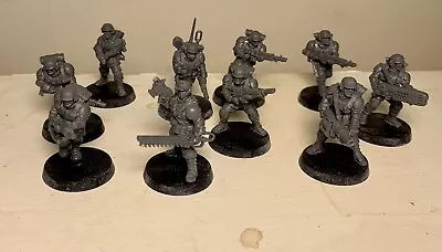 Warhammer 40K Astra Militarum Cadian Shock Troops • £18