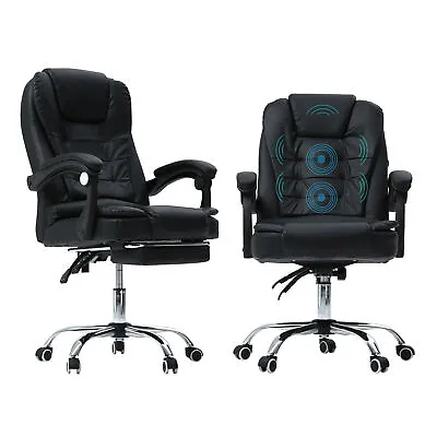 Gaming Chair Ergonomic Massage Office Chair Swivel Reclining Desk Computer • $97.69