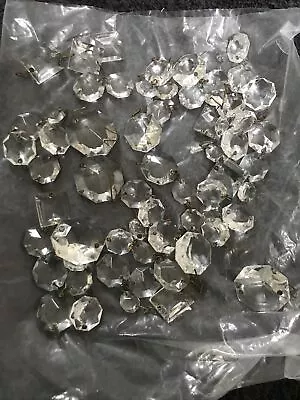 Vintage Chandelier Crystal Glass For Spares • £6