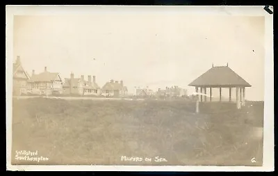 ENGLAND Milford On Sea 1910s Street View. Real Photo Postcard By Willsteed • £9.87