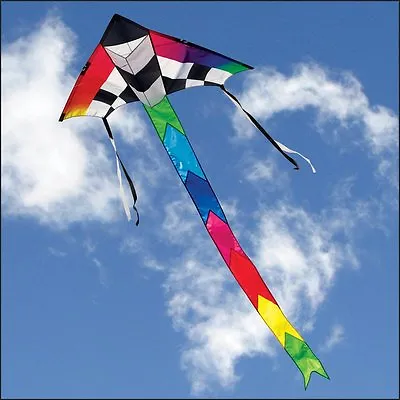 $28 • Buy Delta Kite For Kids Champion + RipStop Nylon + Tails + Line On Handle + Bag