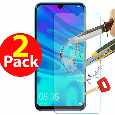 Huawei Y6 2019 9H Hard Protection Tempered Glass Screen Protector  • £3.29