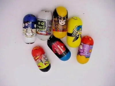 Mighty Beanz Lot Of 7 Moose 2010 And Marvel Branded All Differ Good Condition • $35.11
