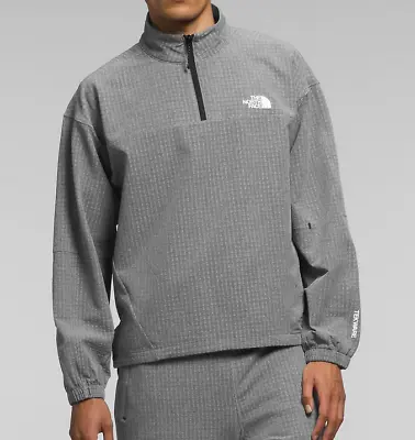 Mens The North Face Tekware Grid 1/4 Zip Pullover Jacket Coat New • $65.82