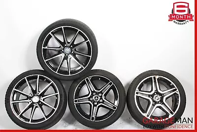 15-18 Mercedes W205 C300 C63 AMG Staggered Wheel Tire Rim Set 9.5x8.5 R18 R19 • $1320