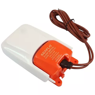 Seaflo Float Switch For Bilge Pumps Drawing Up To 25A Mercury Free Fresh/Sea • £50.48