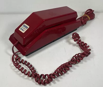 Vintage 1970s Murphy Red Slim Telephone Landline Home Phone • £9.99