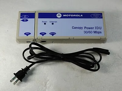  Motorola Canopy Power IDU 30/60 Mbps Backhaul  PoE Injector • $7.99
