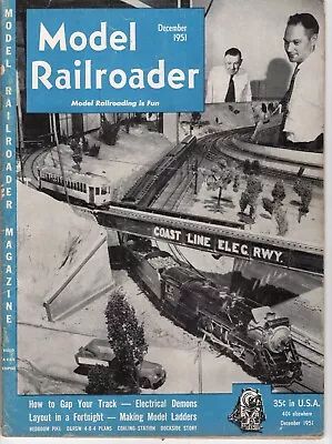 The Model Railroader Magazine December 1951 - 4 • $8.99