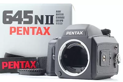 [MINT In Box] Pentax 645 NII N II Film Camera 120 Film Back Strap From JAPAN • $1625.65