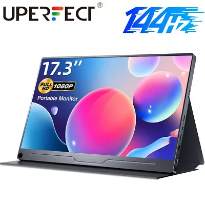 $229.49 • Buy UPERFECT 17.3  144Hz USB-C Monitor Computer Display Gaming Monitor HDMI/mini DP