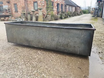  Vintage Galvanise Garden Tank Trough Water Feature Planter • £395