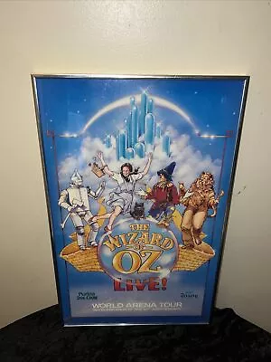 The Wizard Of Oz World Arena Tour 50th Anniversary Movie Poster Art 22.5”x14.5” • $29.99