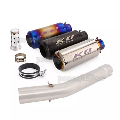 For Yamaha YZF R6 1998-2005 Exhaust System Middle Connection Pipe Muffler Escape • $168