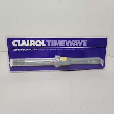 Clairol Timewave Mist VTG Hair Electric Curling Iron C-600CS NOS NEW SEALED Prop • $54.88