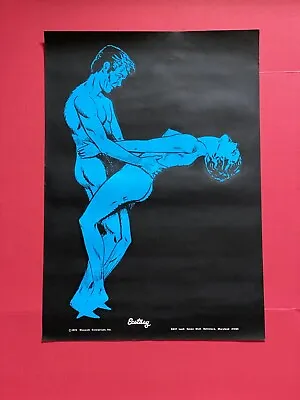 ECSTASY Original Black Light Poster 1972 Monarch.   • $85.46