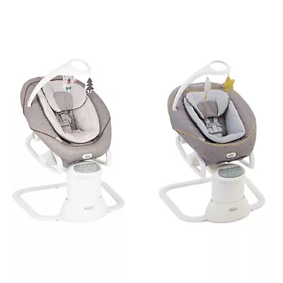 GRACO ALL WAYS Baby Swing Chair  Soother Toy Rocker 2-in-1  10 Melodies 6 Speeds • £174.95