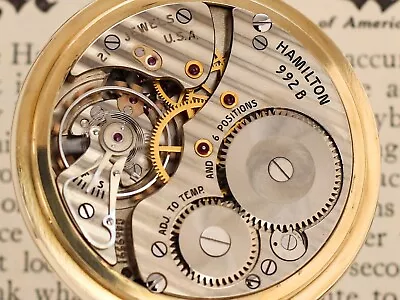 Hamilton Cal.992b Movement Parts - Select An Item • $50