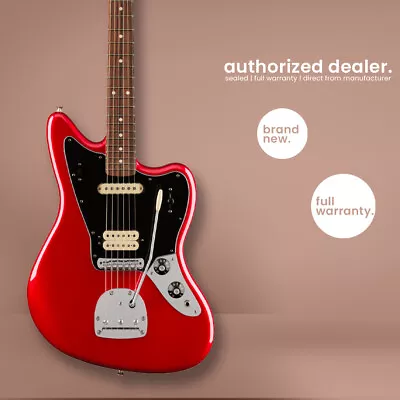 Fender Player - Jaguar Electric Guitar - Pau Ferro Fretboard - Candy Apple Red • $829.99