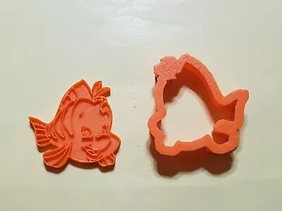 Flounder Cookie Cutter/Little Mermaid/Fondant Cutter/Playdoh Cutter • $4.99