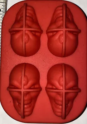 IrON MaIDen - VIP  Eddie Silicone Ice Tray New Unused Condition 2 Sections • $35