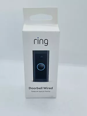Ring Video Doorbell Wired Wi-Fi Night Vision Motion Detection 2.4GHZ WI-FI 1080P • $29.95