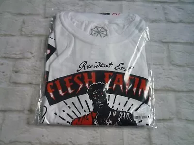 Zbox New Tshirt Bagged Tags M Medium White Resident Evil Flesh Eating Zombies • £15