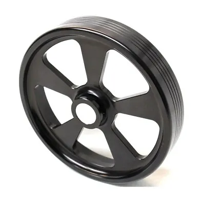 For 93-97 Camaro Firebird V8 Lt1 Billet Aluminum Power Steering Pulley Black • $318.74